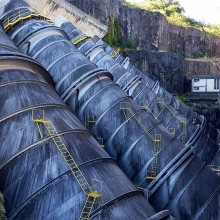 Inspeção em estruturas hidráulicas de usinas hidrelétricas para avaliação da presença de mexilhão-dourado