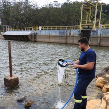 Filtragem de água em reservatórios de usinas hidrelétricas para avaliação quantitativa do mexilhão-dourado