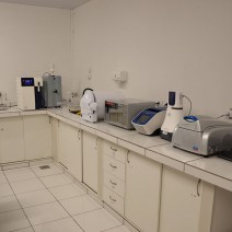 Equipamentos do laboratório de genética