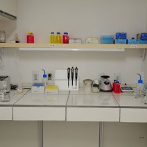 Sala de extração de DNA